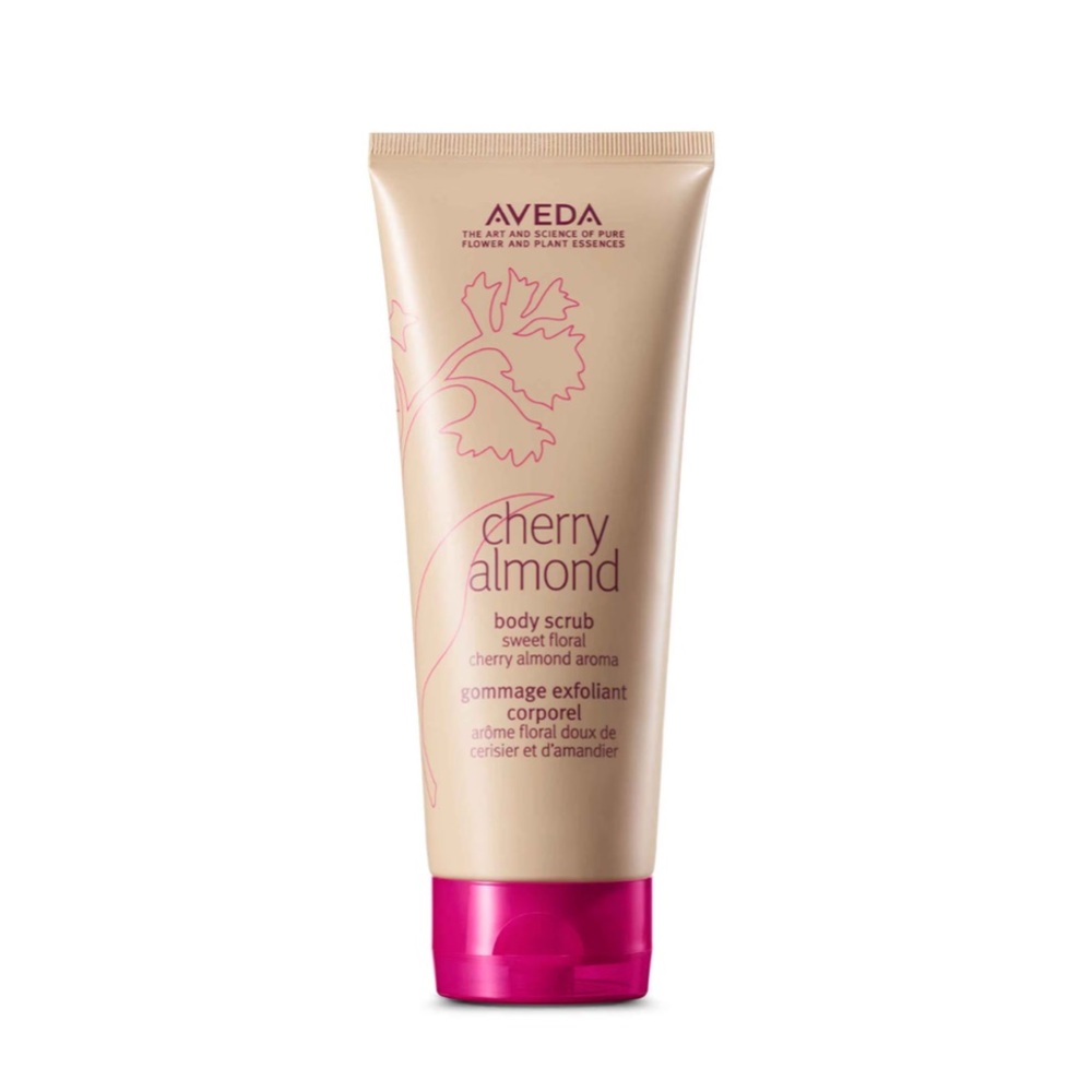 NEW FULL SIZE AVEDA CHERRY ALMOND BODY SCRUB 200 ml